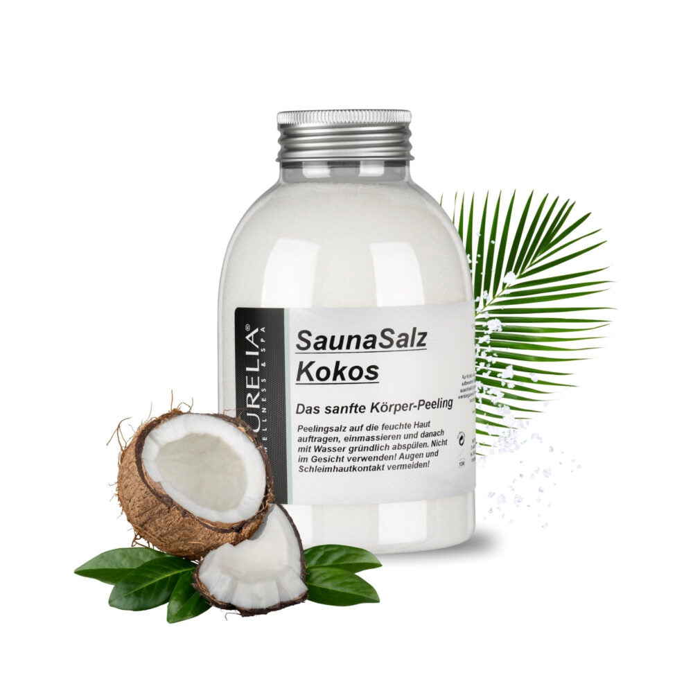 PURELIA | Sauna Peelingsalz Kokos